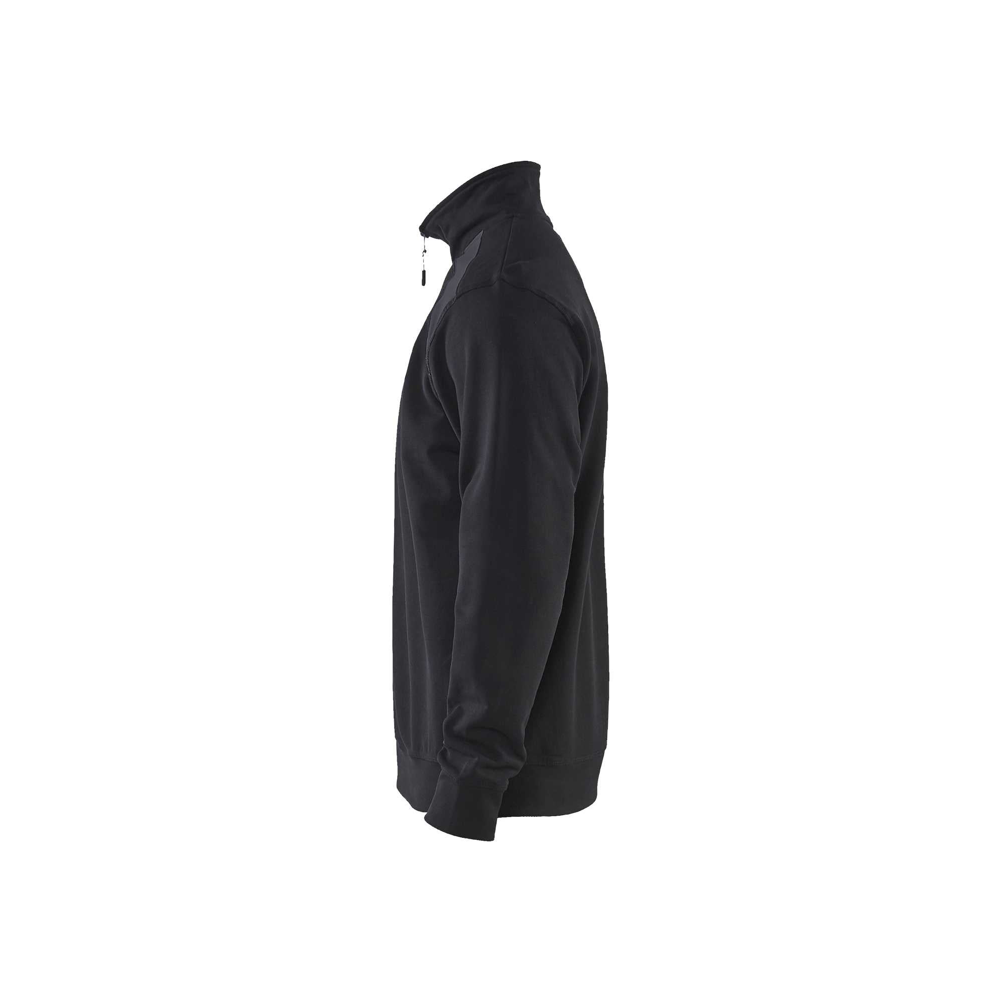 BLAKLADER 33531158 Half Zip 2 Tone Sweatshirt Work Sweatshirt MEN - 100% Cotton